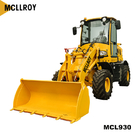 Compact Articulating Mini Loader , Front Loader With Bucket 1600KG Rated Load