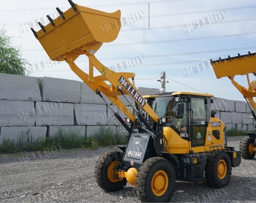 Max.Dump Clearance 3200mm Mining  Wheel Loader,Mechanical Joystick Compact Loading Shovel  Loader