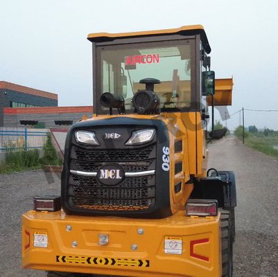 Front Small Compact Wheel Loaders Yun Nei 490 Item 1.0m3 EU Stage II Emissions