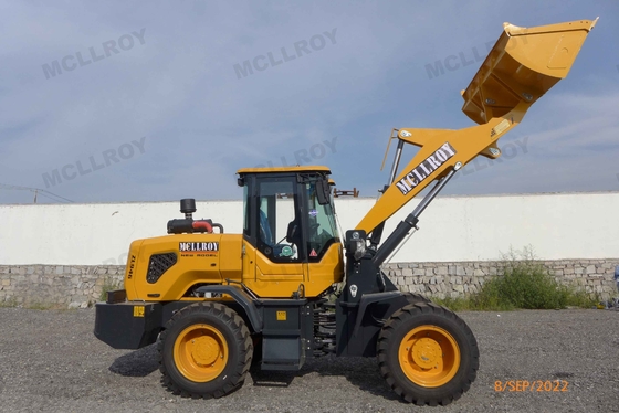45 Km/H Compact Wheel Loader Cvt 300 Split Torque Converter Transmission
