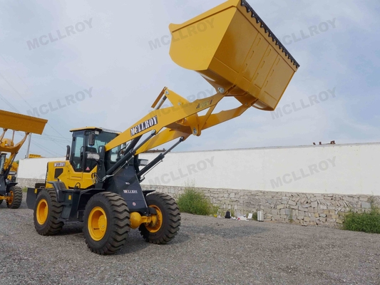 Heavy Duty Small Articulated Wheel Loader 3600 Mm Max Dump Clearance