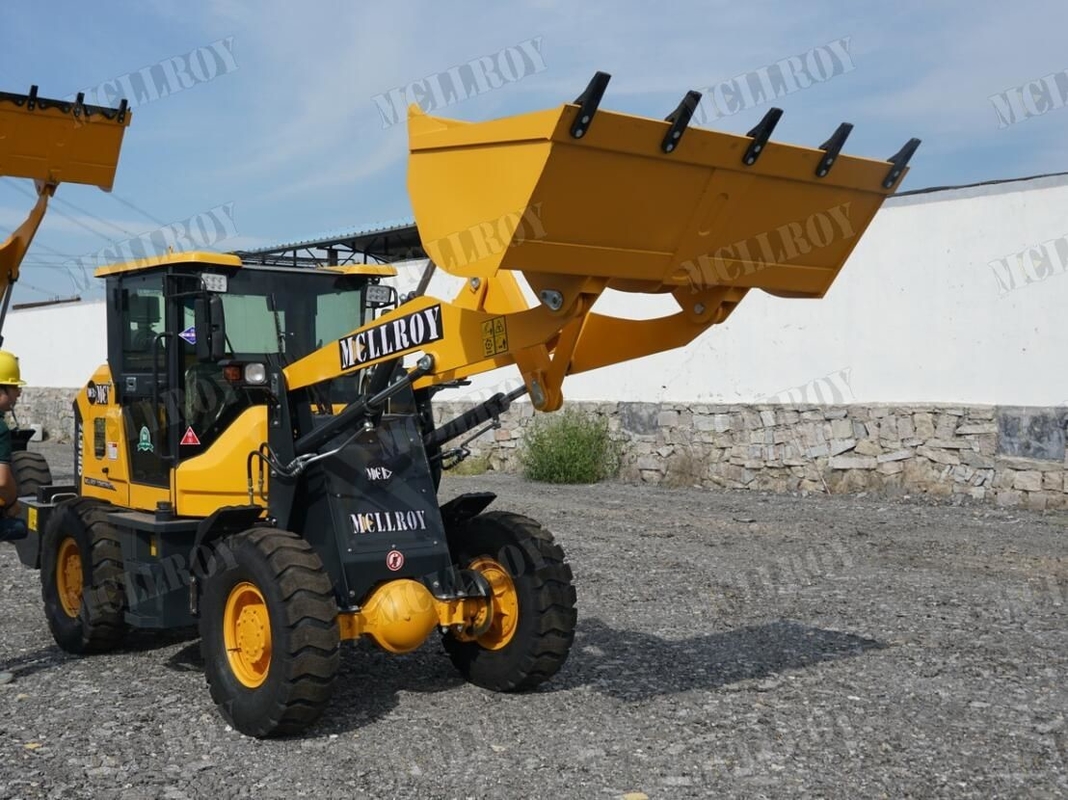 Max.Dump Clearance 3200mm Mining  Wheel Loader,Mechanical Joystick Compact Loading Shovel  Loader