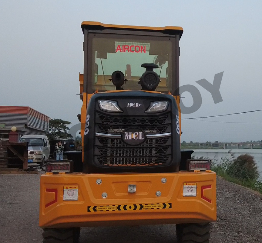 1600Kg Work Load Front End Wheel Loader Small Hub Axle