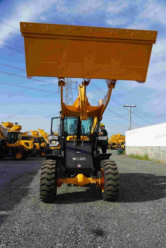 45 Km/H Compact Wheel Loader Cvt 300 Split Torque Converter Transmission