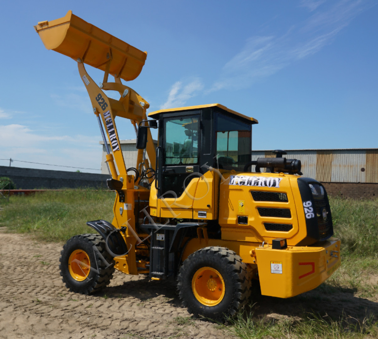 Compact Articulated Wheel Loader Laser Cutting Machine For Bumper Cab Steel Plate Cut