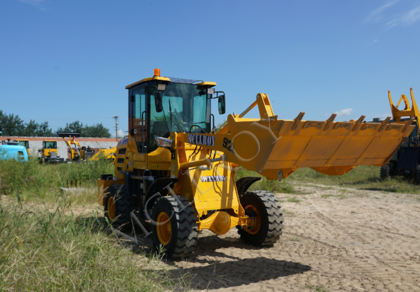 Small Shovel Wheel Loader Industrial Construction Robot Fair Welding No Break Point