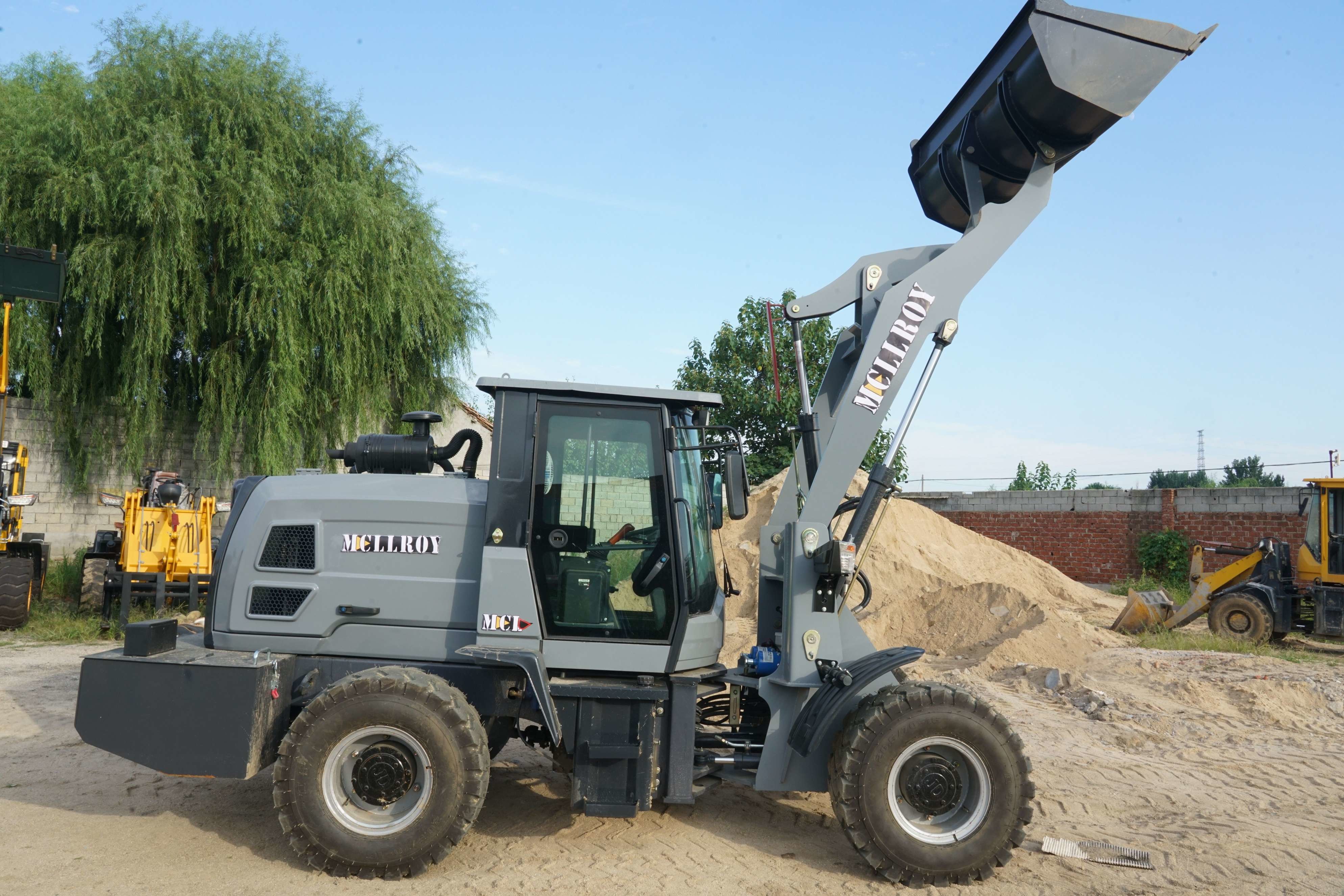 Bucket Capacity 0.2m3 Front End Wheel Loader Tire 20.5-16S Wheel Shovel MCL918D