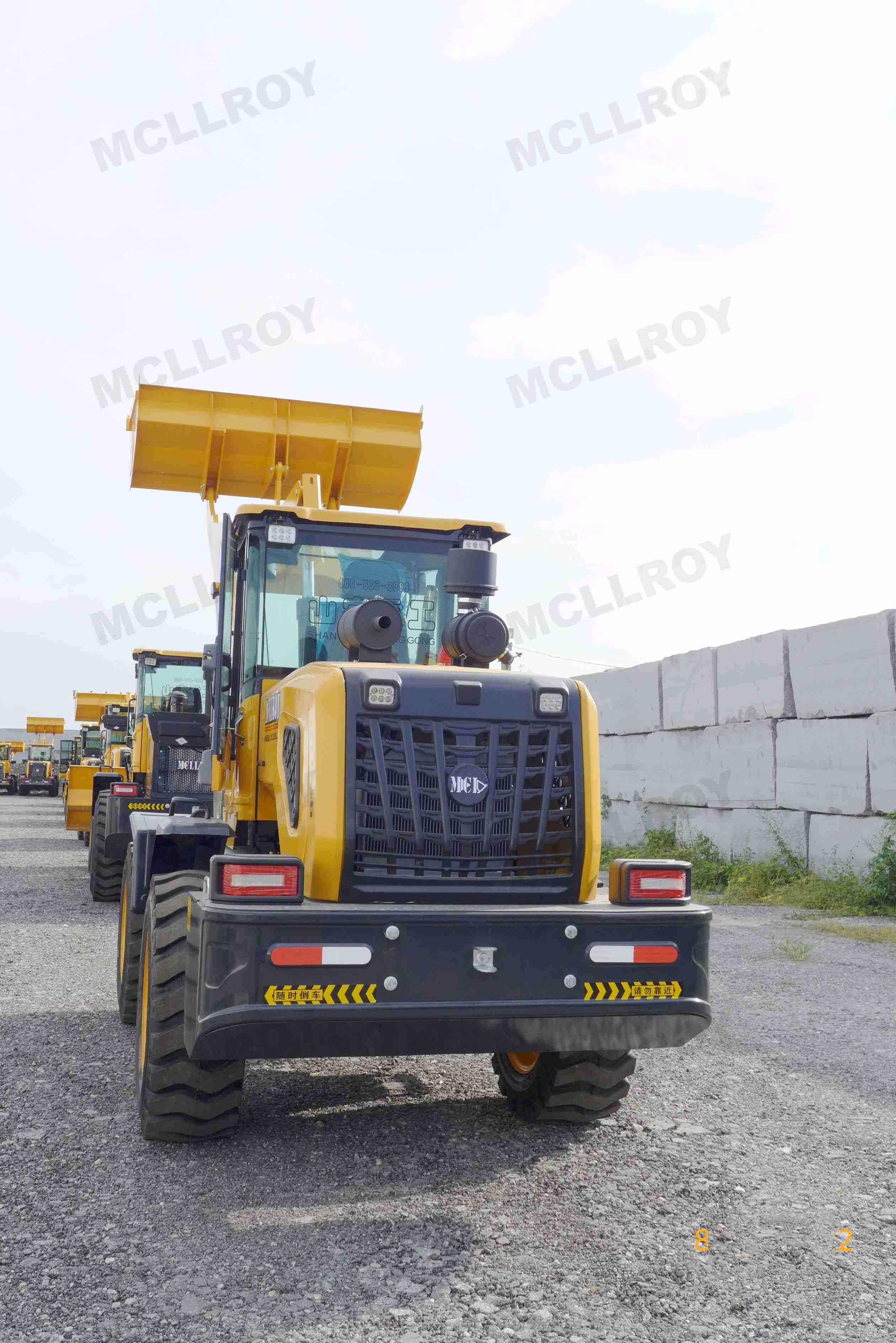 Large Hub Axle MSL946 Small Wheel Loaders , Compact Articulated Loaders