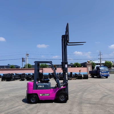 XinChai 485 BPG Diesel Powered Forklift FD15 2 Mast Stage με χειροκίνητη μετάδοση